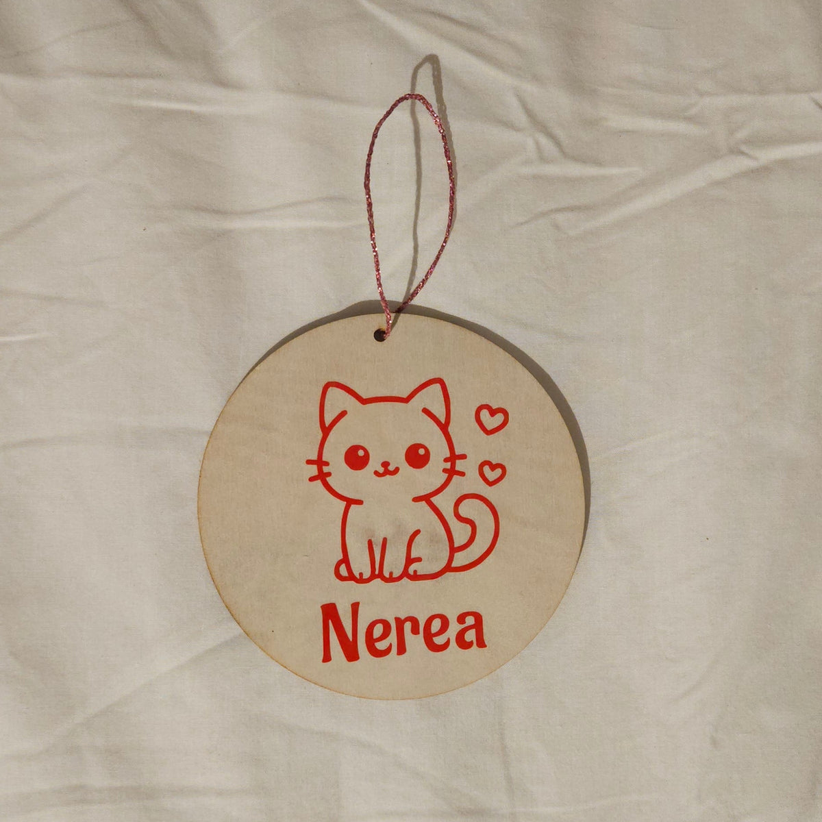 Boules de Noël en bois personnalisées 🎄