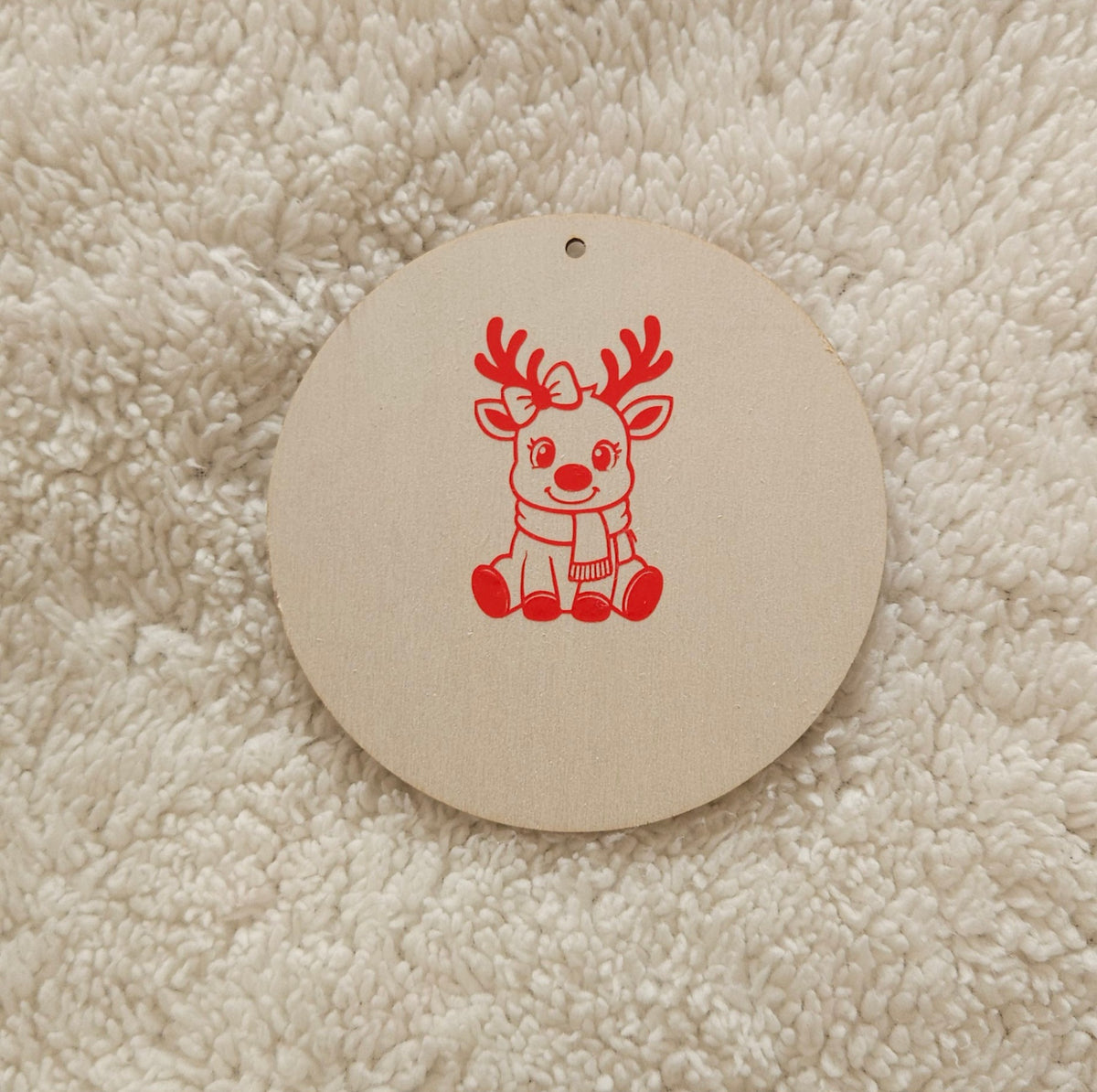 Boules de Noël en bois personnalisées 🎄