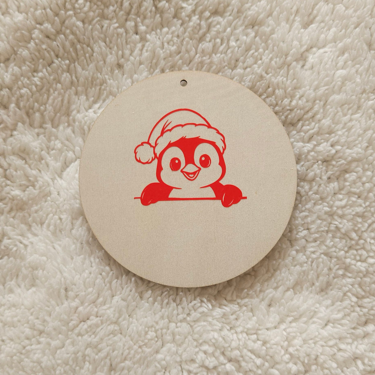 Boules de Noël en bois personnalisées 🎄