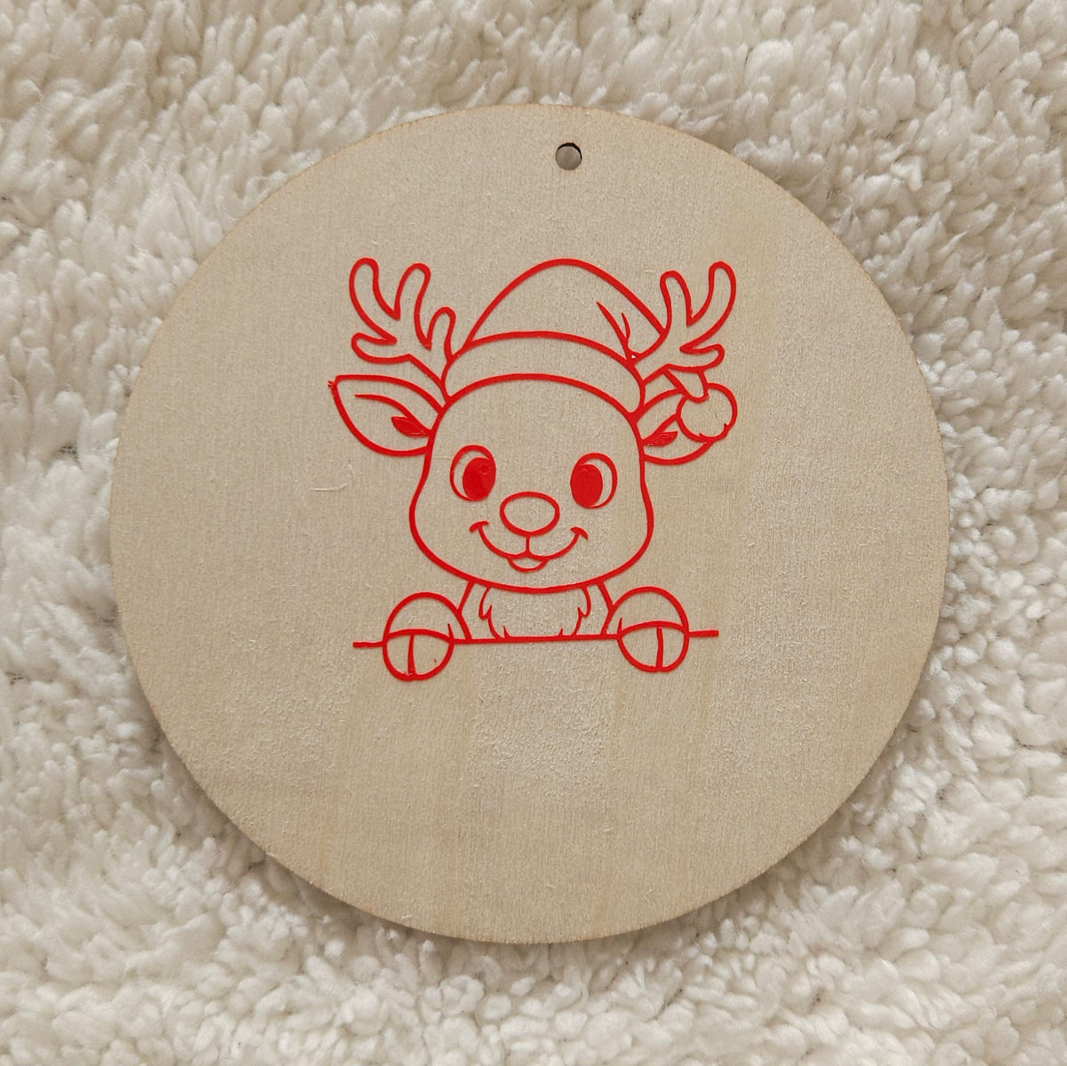 Boules de Noël en bois personnalisées 🎄