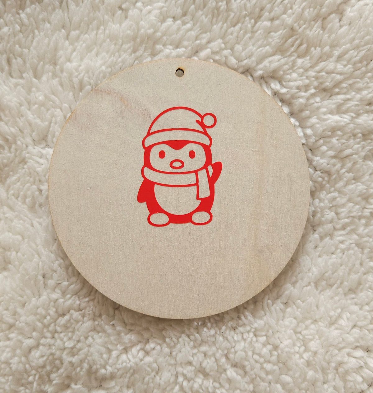 Boules de Noël en bois personnalisées 🎄