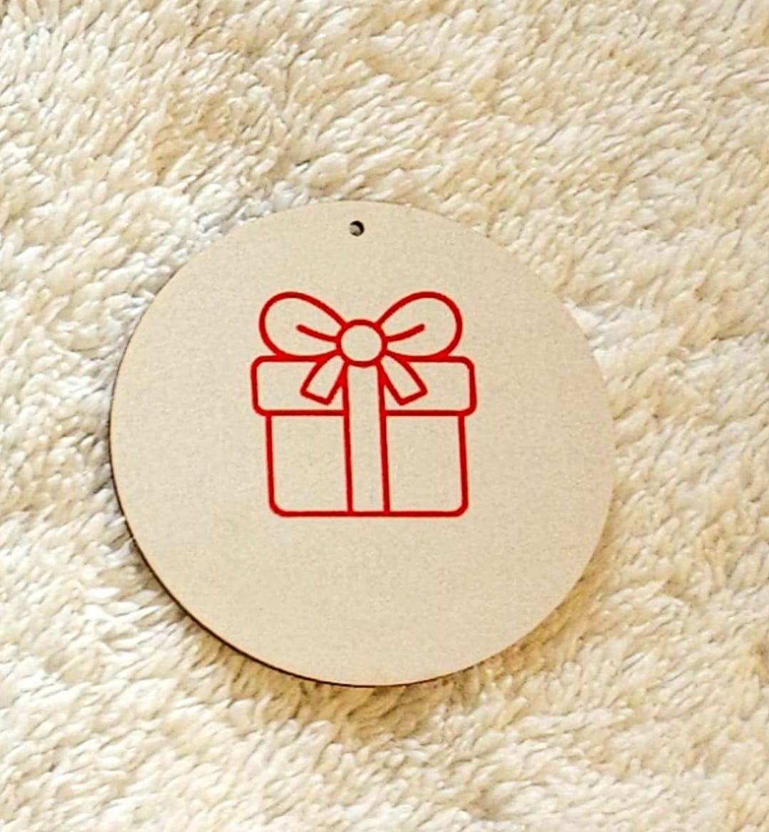 Boules de Noël en bois personnalisées 🎄