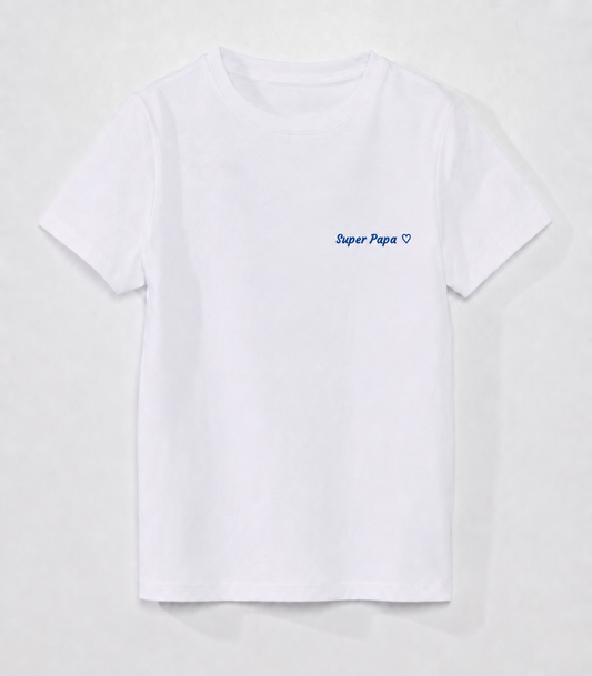 T-shirt Homme Blanc personnalisé